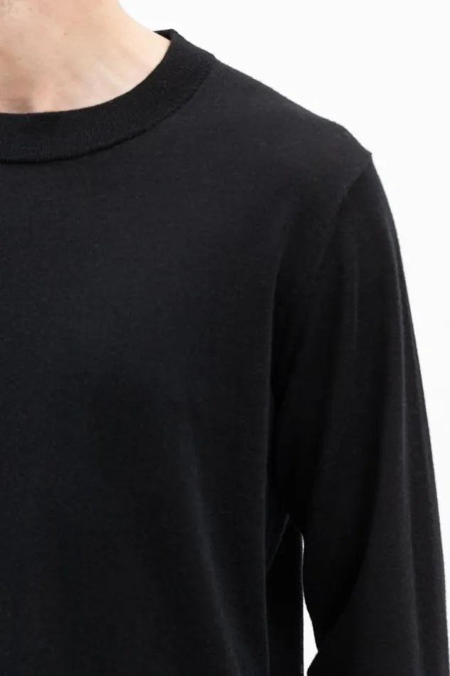 Men Norse Projects Knitwear Teis Tech Merino Sweater Black