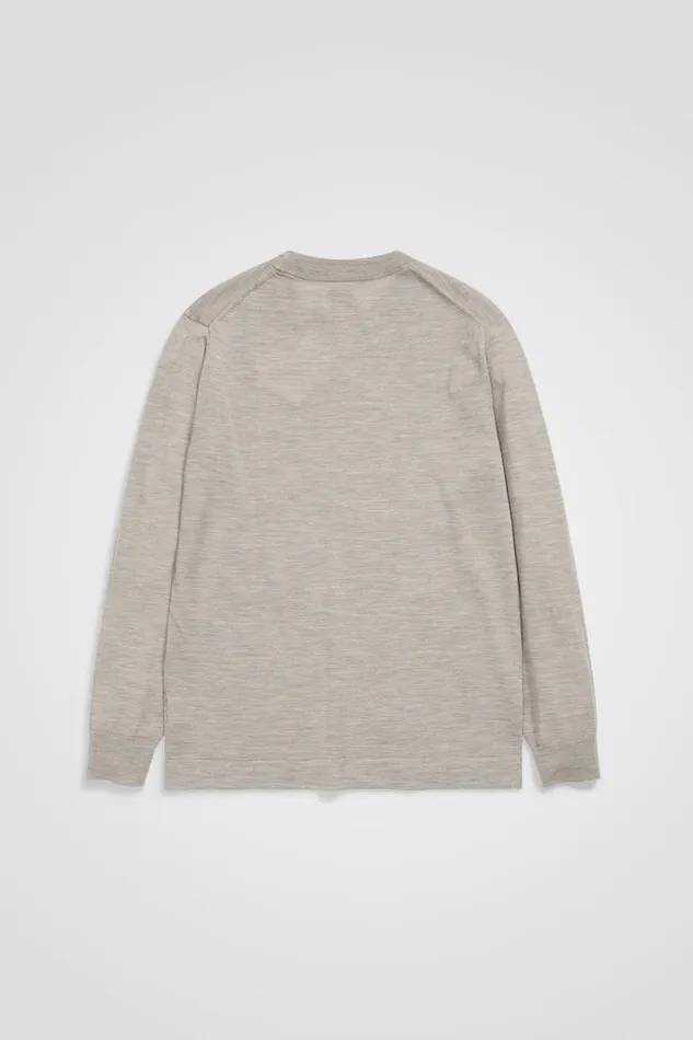 Men Norse Projects Knitwear Teis Tech Merino Sweater Sand