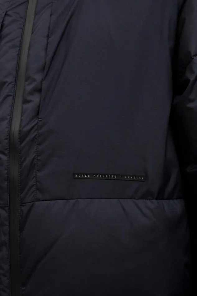 Men Norse Projects Outerwear Asger Pertex Quantum Down Jacket Dark Navy