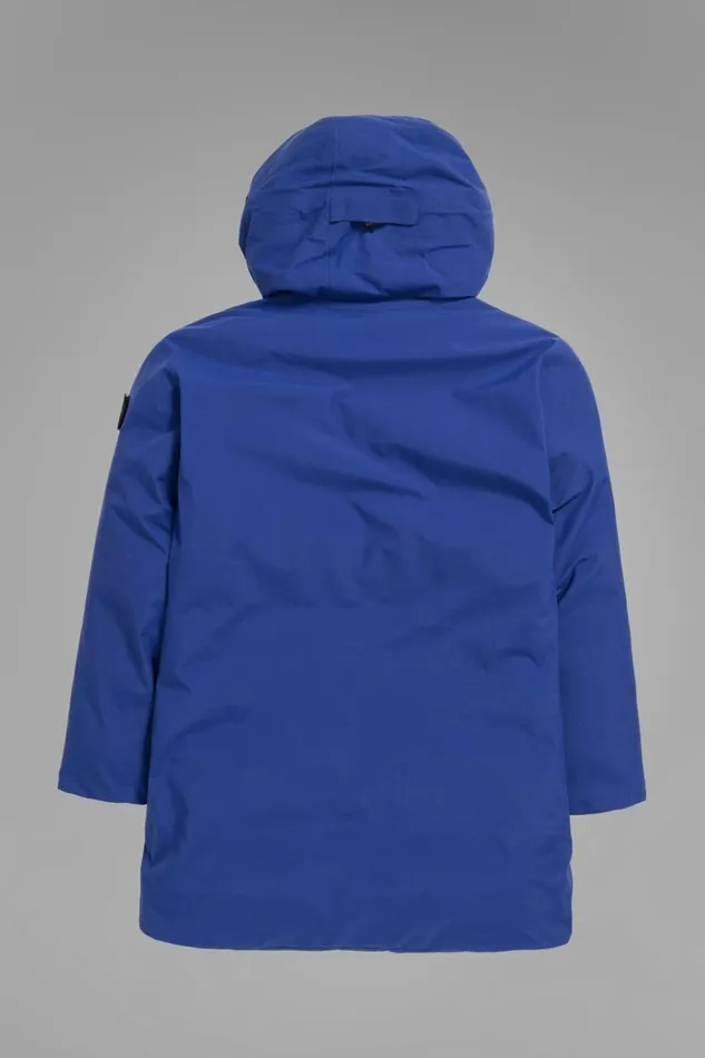 Men Norse Projects Outerwear Expedition Parka GoreTex Cobalt Blue