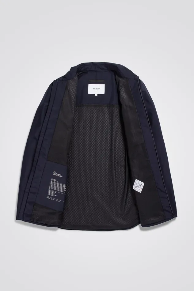 Men Norse Projects Outerwear Jens GoreTex Infinium 20 Dark Navy