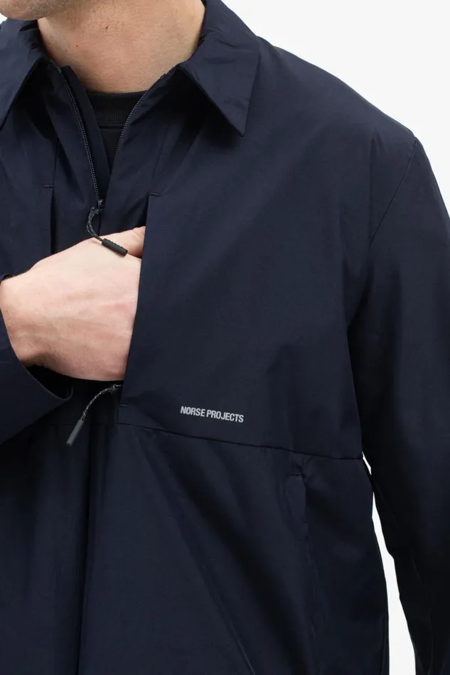 Men Norse Projects Outerwear Jens GoreTex Infinium 20 Dark Navy