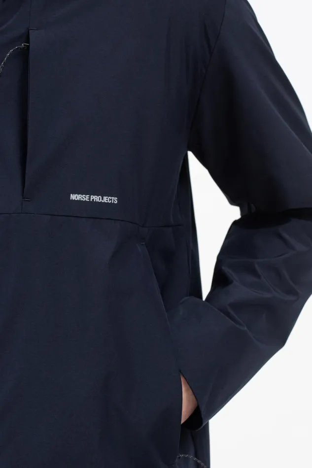 Men Norse Projects Outerwear Jens GoreTex Infinium 20 Dark Navy