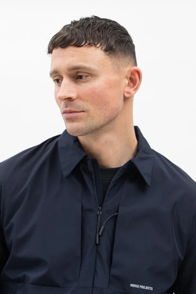 Men Norse Projects Outerwear Jens GoreTex Infinium 20 Dark Navy