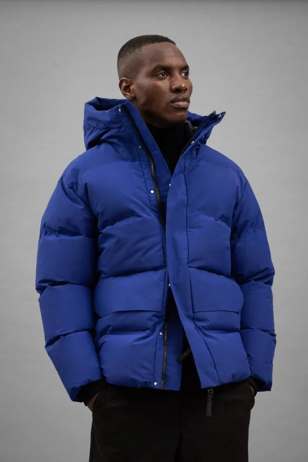 Men Norse Projects Outerwear Mountain Parka GoreTex Cobalt Blue