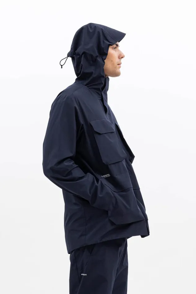 Men Norse Projects Outerwear Nunk GoreTex Infinium Dark Navy