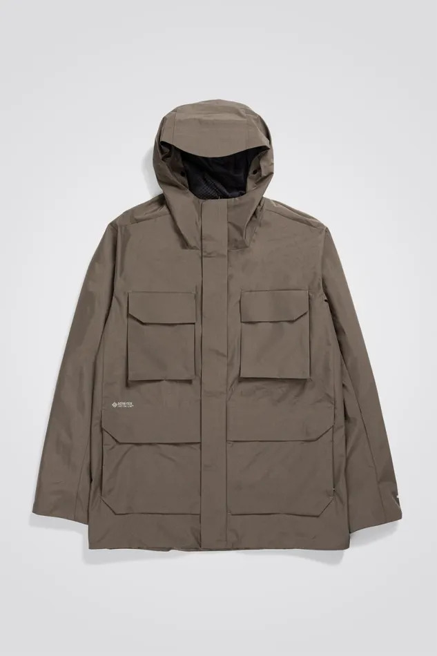 Men Norse Projects Outerwear Nunk GoreTex Infinium Heathland Brown