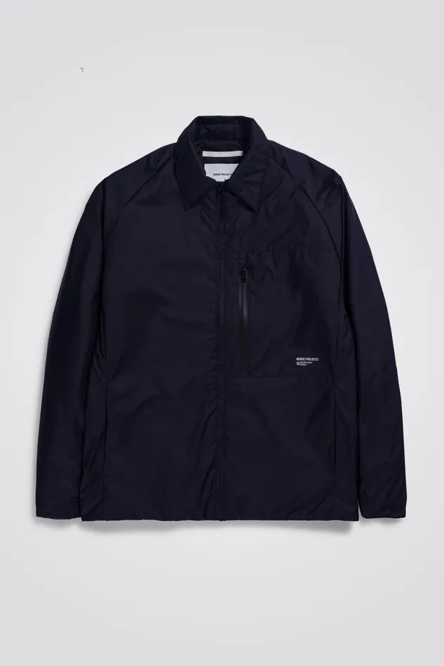 Men Norse Projects Outerwear Osa Light Pertex Dark Navy
