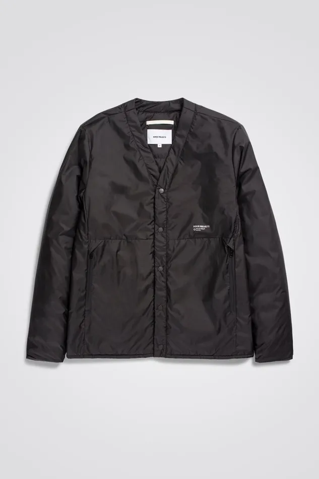 Men Norse Projects Outerwear Otto Light Pertex Black