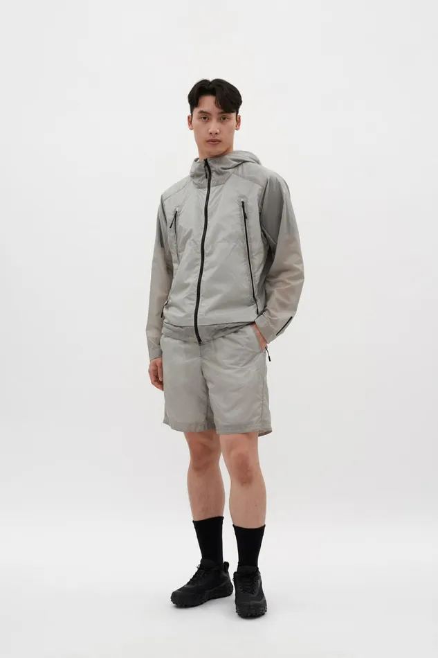 Men Norse Projects Outerwear Pasmo Hooded Windbreaker Jacket Lucid White