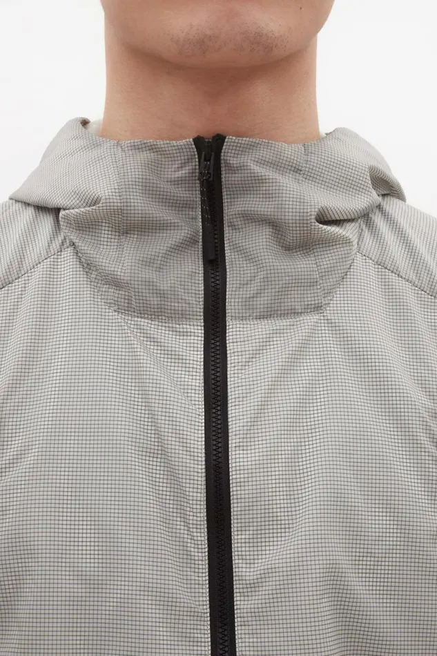 Men Norse Projects Outerwear Pasmo Hooded Windbreaker Jacket Lucid White