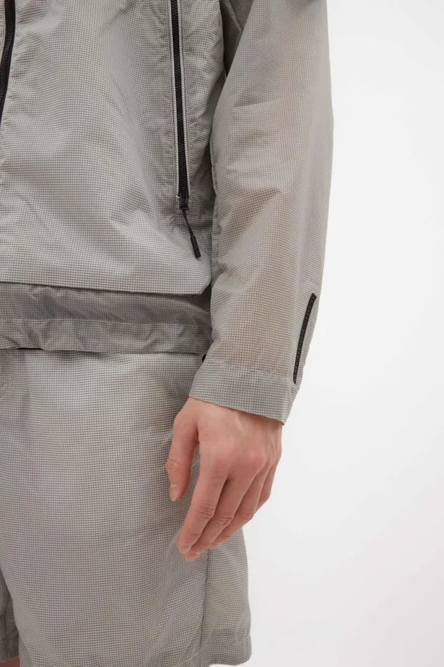 Men Norse Projects Outerwear Pasmo Hooded Windbreaker Jacket Lucid White