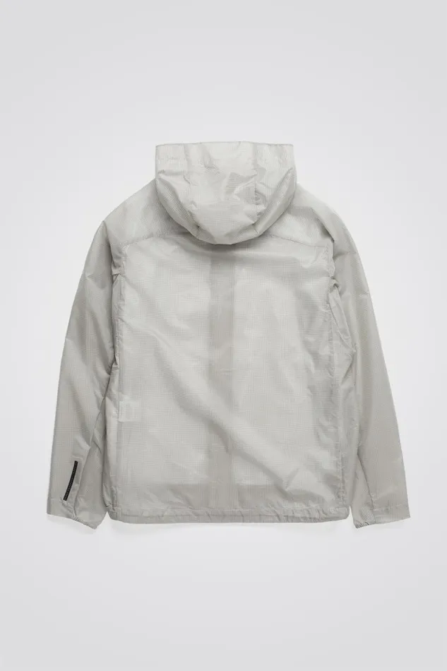 Men Norse Projects Outerwear Pasmo Hooded Windbreaker Jacket Lucid White
