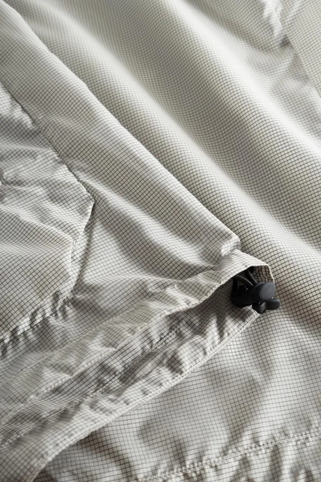 Men Norse Projects Outerwear Pasmo Hooded Windbreaker Jacket Lucid White