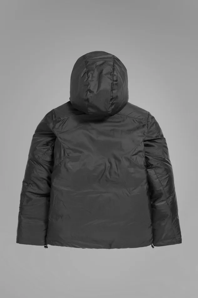 Men Norse Projects Outerwear Pasmo Rip Short Down Parka Black