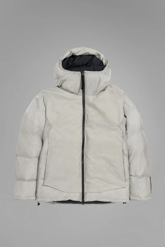 Men Norse Projects Outerwear Pasmo Rip Short Down Parka Lucid White