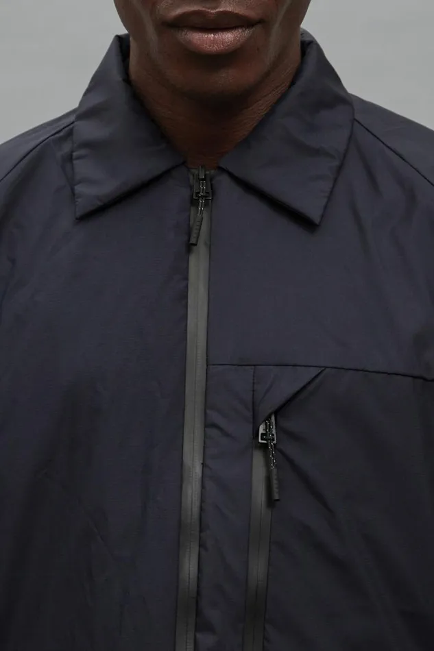 Men Norse Projects Outerwear Pertex Quantum Midlayer Shirt Dark Navy