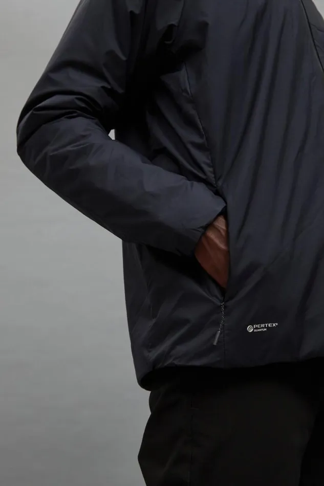 Men Norse Projects Outerwear Pertex Quantum Midlayer Shirt Dark Navy