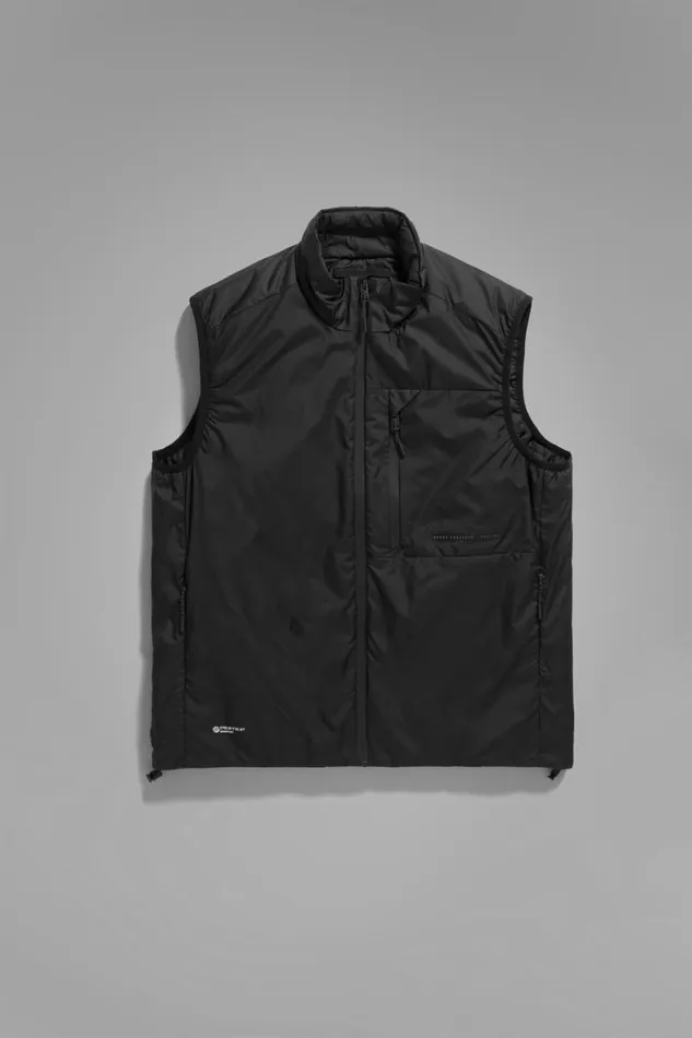 Men Norse Projects Outerwear Pertex Quantum Midlayer Vest Black