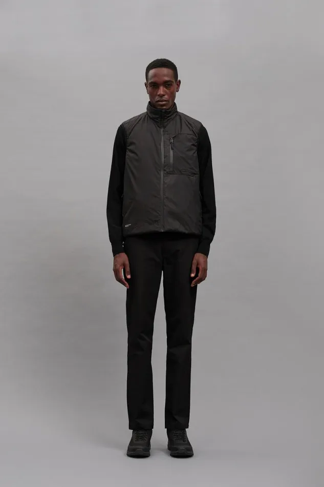 Men Norse Projects Outerwear Pertex Quantum Midlayer Vest Black
