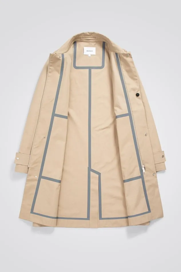 Men Norse Projects Outerwear Thor Rain Light Khaki