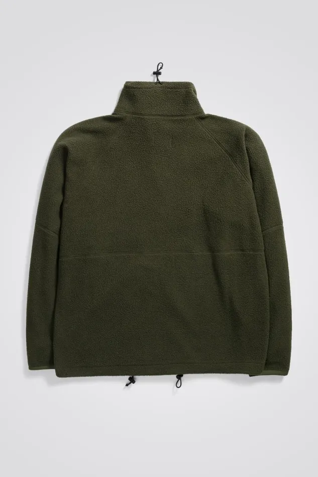 Men Norse Projects Outerwear Tycho Fleece Full Zip Jacket Ivy Green