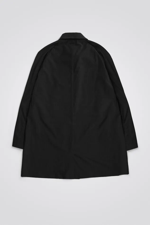 Men Norse Projects Outerwear Vargo Travel Light Raglan Mac Black