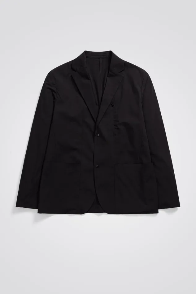 Men Norse Projects Overshirts Emil Travel Light Black