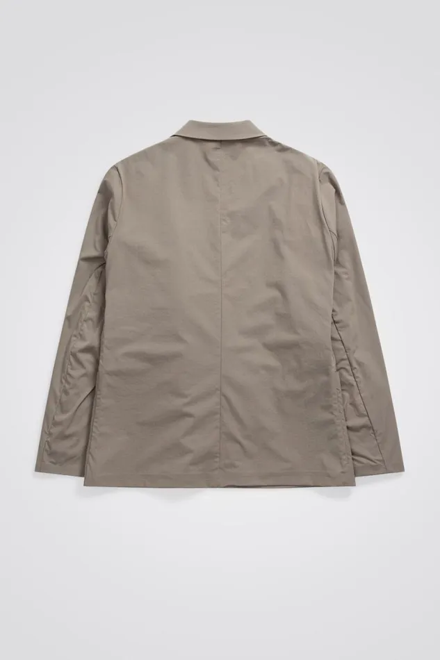 Men Norse Projects Overshirts Emil Travel Light Concrete Grey