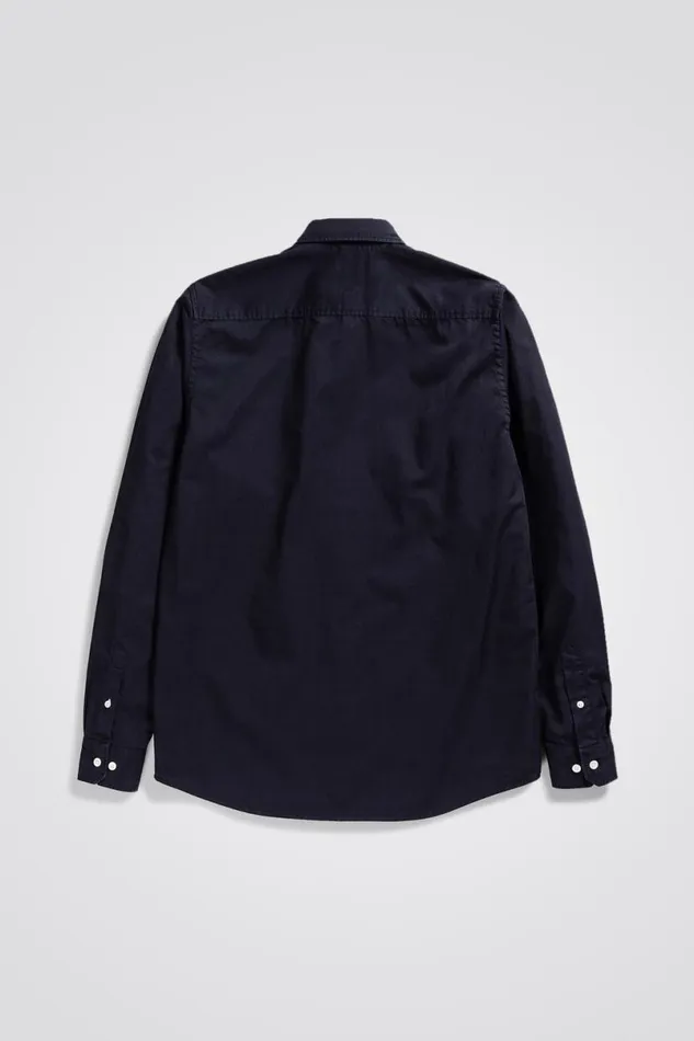 Men Norse Projects Shirting Anton Light Twill Shirt Dark Navy