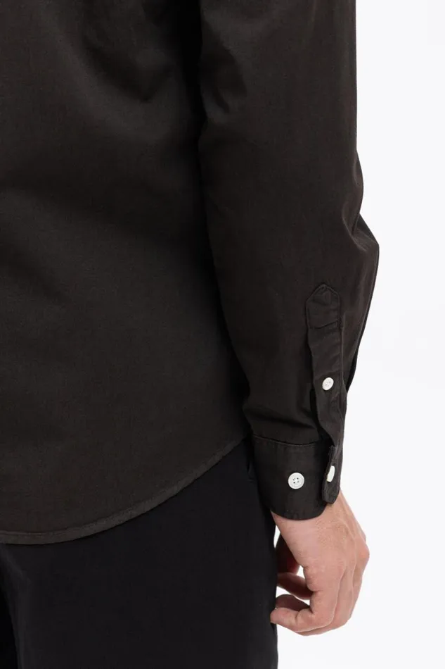 Men Norse Projects Shirting Anton Light Twill Shirt Espresso