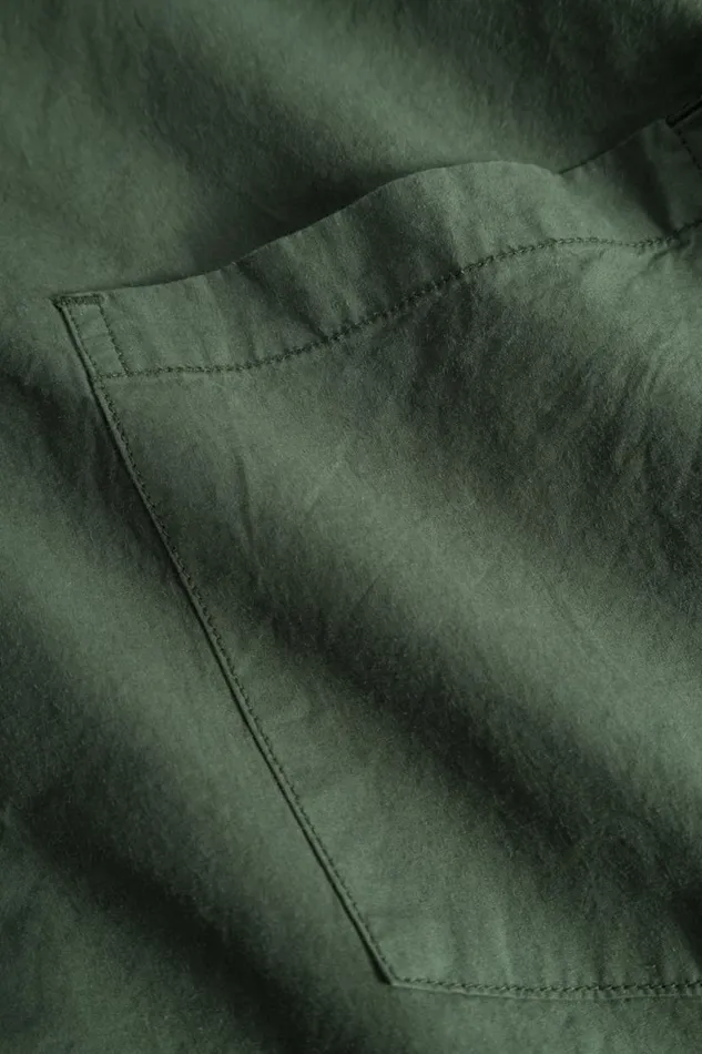 Men Norse Projects Shirting Carsten Cotton Tencel Shirt Spruce Green