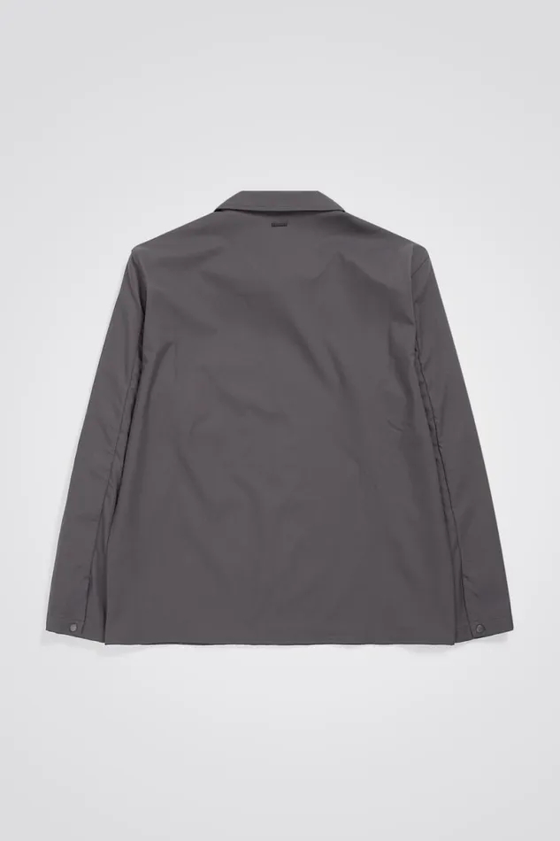 Men Norse Projects Shirting Carsten Solotex Twill Shirt LS Battleship Grey