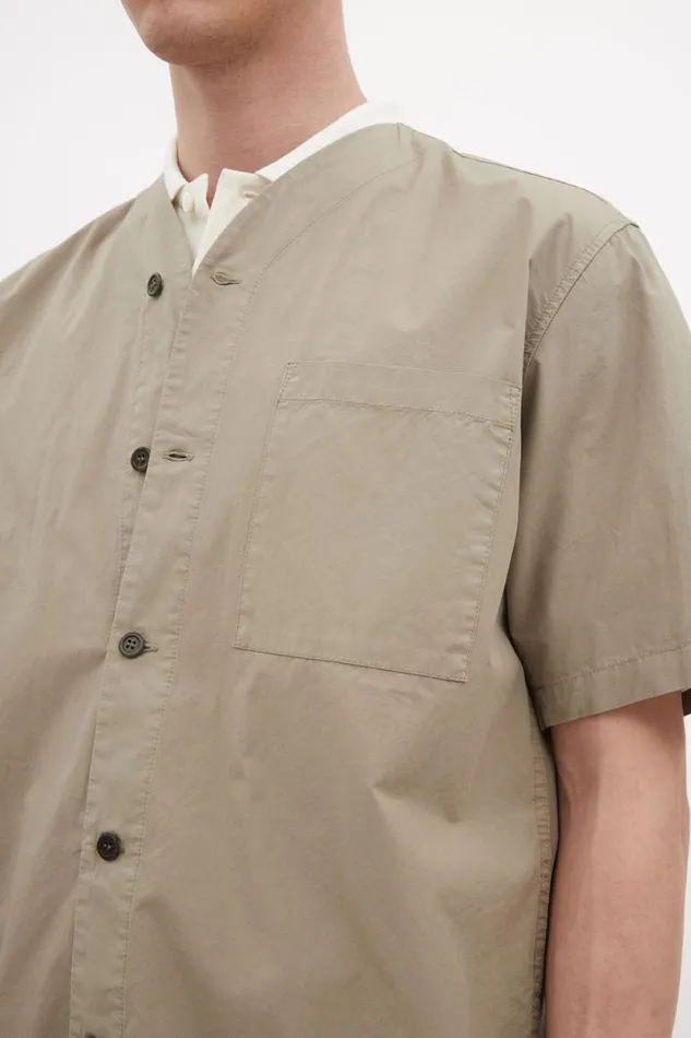 Men Norse Projects Shirting Erwin Typewriter SS Shirt Clay