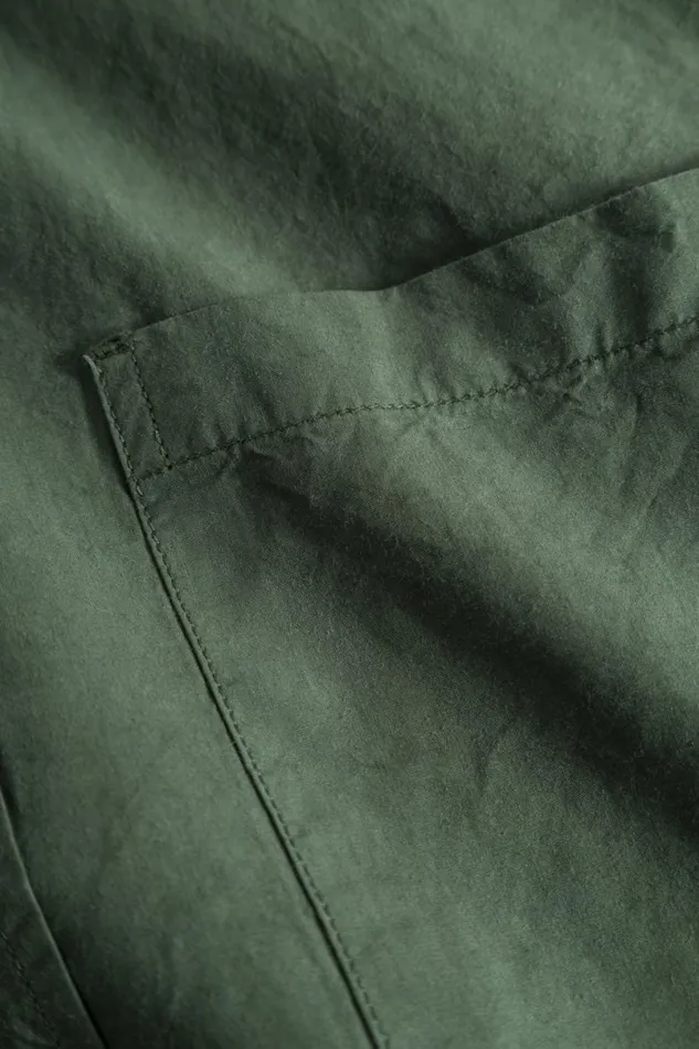 Men Norse Projects Shirting Osvald Tencel Spruce Green