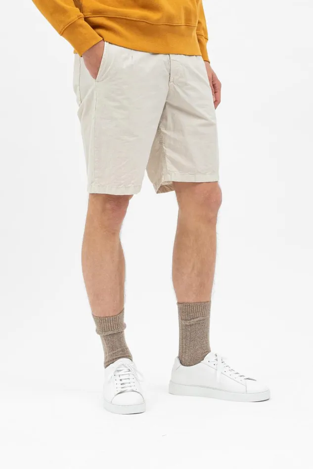 Men Norse Projects Shorts Aaren Typewriter Shorts Marble White