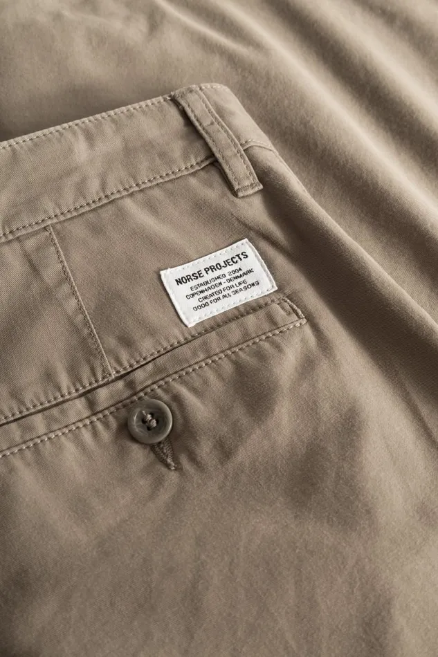 Men Norse Projects Shorts Aros Regular Light Shorts Sediment Green