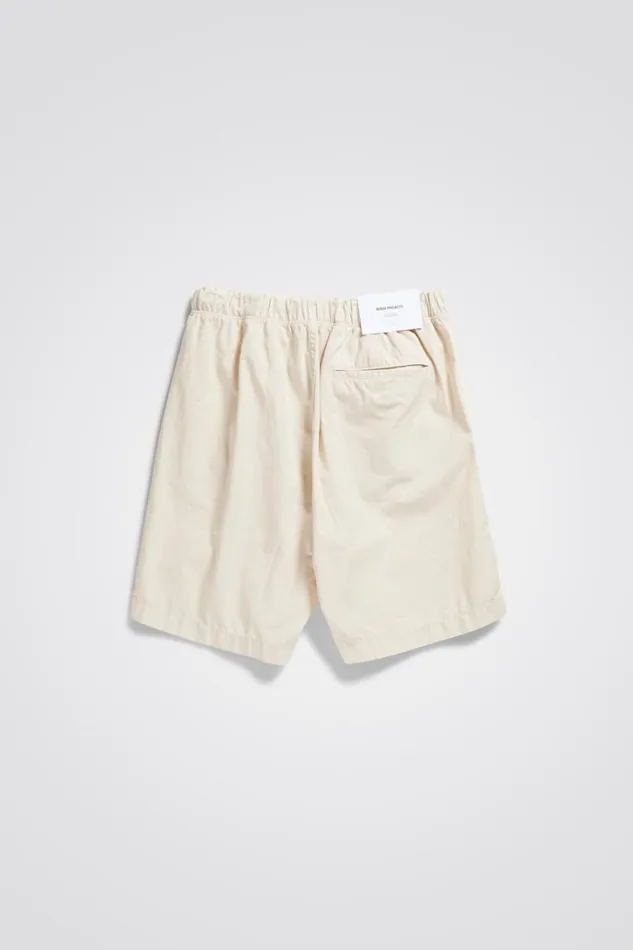Men Norse Projects Shorts Ezra Light Twill Shorts Oatmeal
