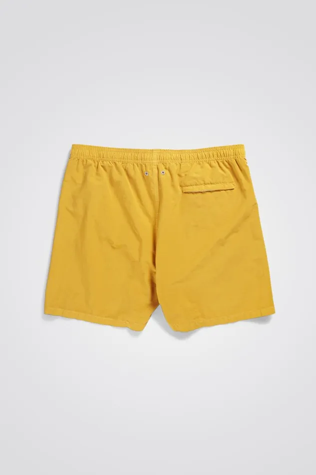 Men Norse Projects Shorts Hauge Swimmers Chrome Yellow