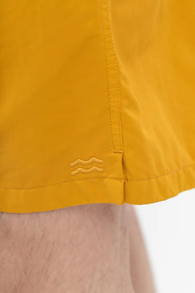 Men Norse Projects Shorts Hauge Swimmers Chrome Yellow