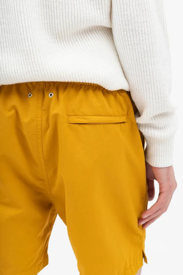 Men Norse Projects Shorts Hauge Swimmers Chrome Yellow