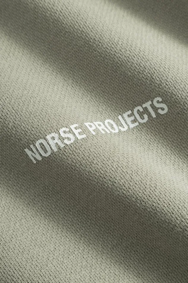 Men Norse Projects Sweatshirts Arne Logo Sweat Clay