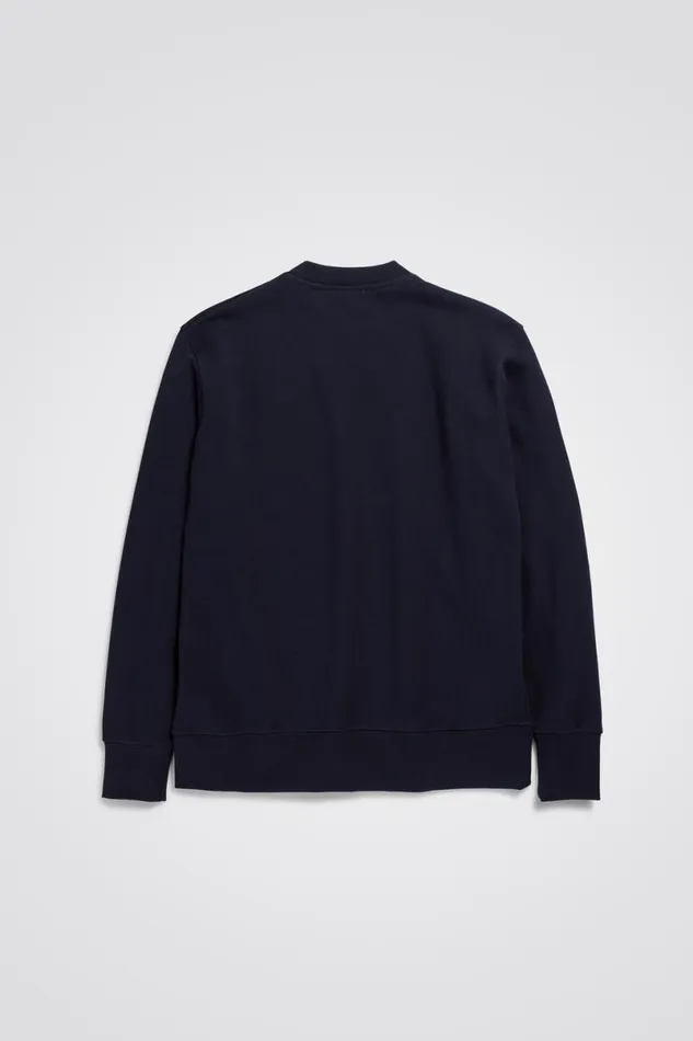 Men Norse Projects Sweatshirts Arne Logo Sweat Darknavy