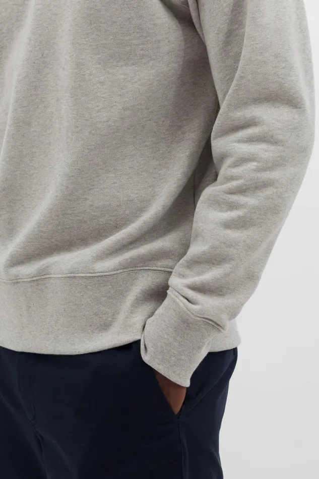 Men Norse Projects Sweatshirts Arne Logo Sweat Lightgreymelange