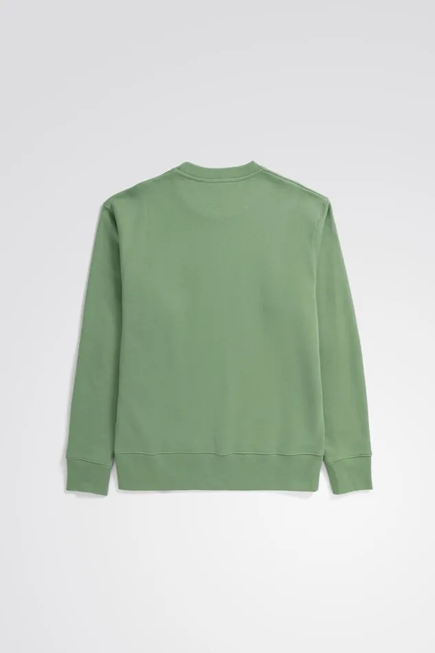 Men Norse Projects Sweatshirts Arne Logo Sweat Linden Green