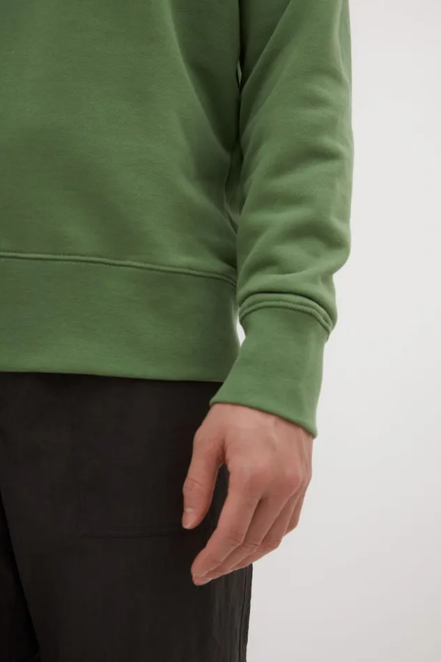 Men Norse Projects Sweatshirts Arne Logo Sweat Linden Green