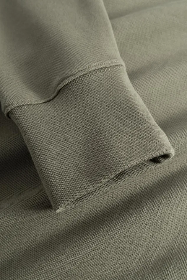 Men Norse Projects Sweatshirts Arne Logo Sweat Sediment Green