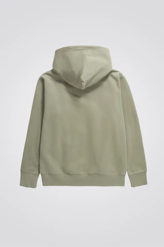 Men Norse Projects Sweatshirts Arne Relaxed Organic Brushed Fleece Large N Hoodie Clay