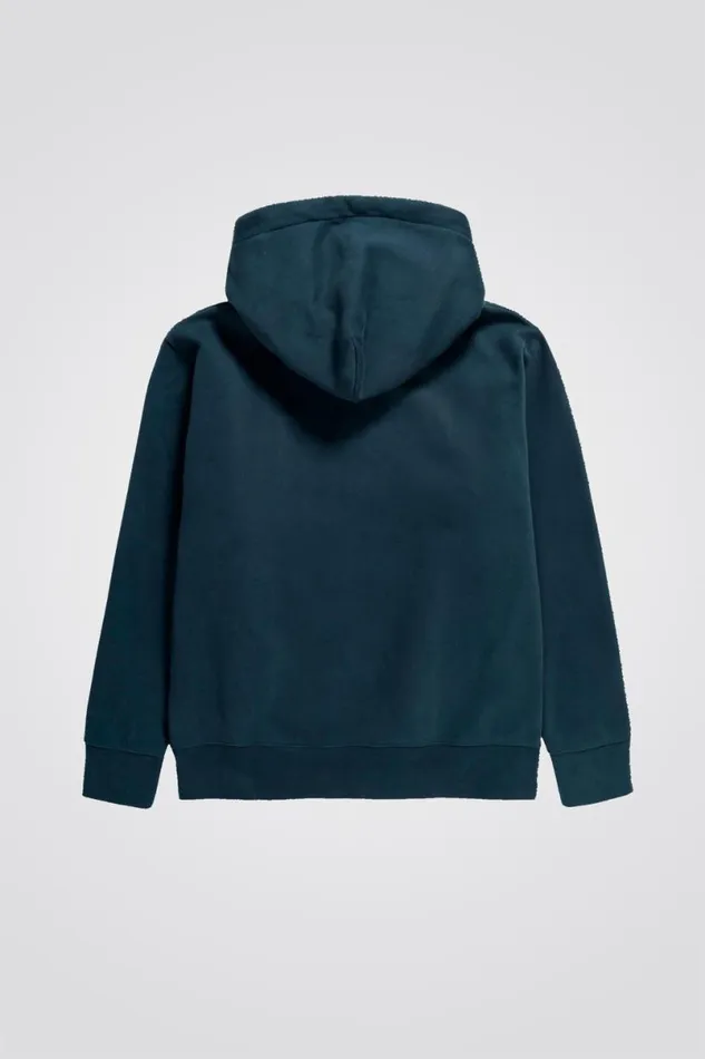 Men Norse Projects Sweatshirts Arne Relaxed Organic Brushed Fleece Large N Hoodie Dark Navy