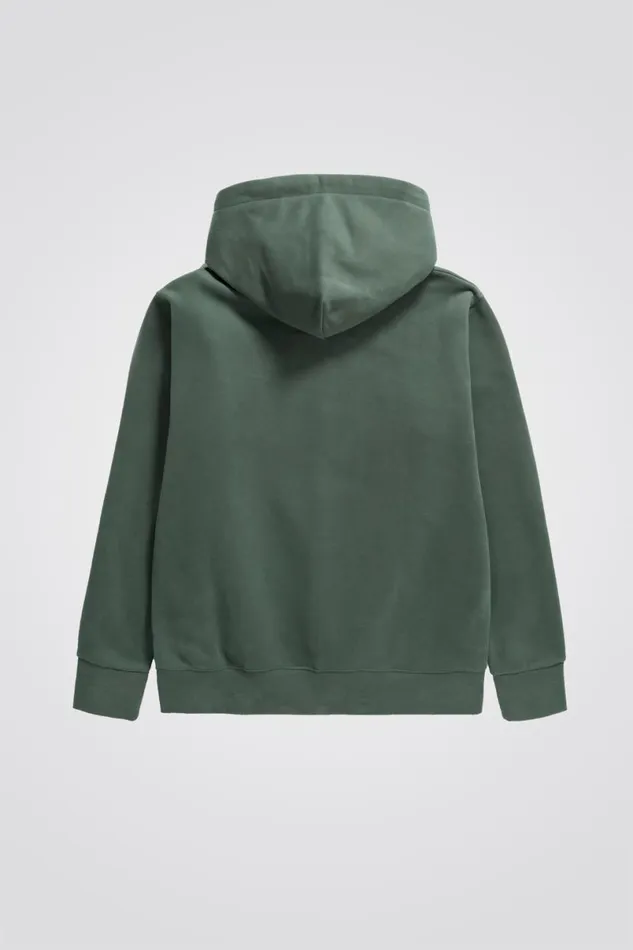 Men Norse Projects Sweatshirts Arne Relaxed Organic Brushed Fleece Large N Hoodie Spruce Green
